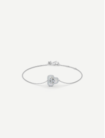 Triad White Mother-of-Pearl and Diamond Bracelet | MARRY ME