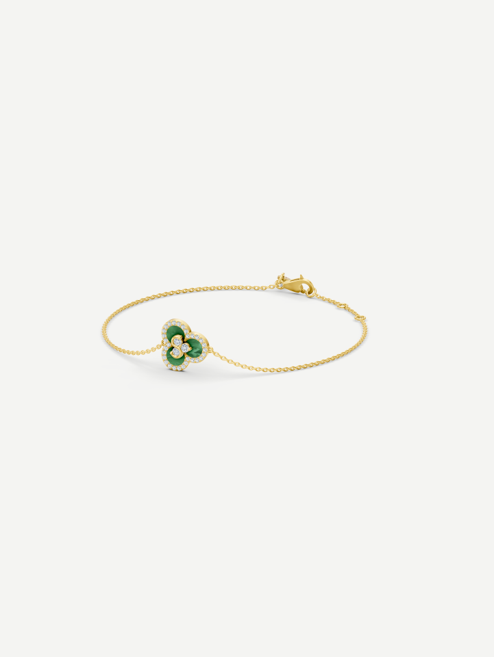 Triad Chrysoprase and Diamond Bracelet | MARRY ME by Ribas