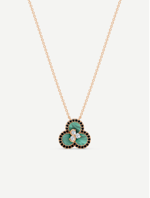 Triad Malachite and Diamond Pendant | MARRY ME by Ribas