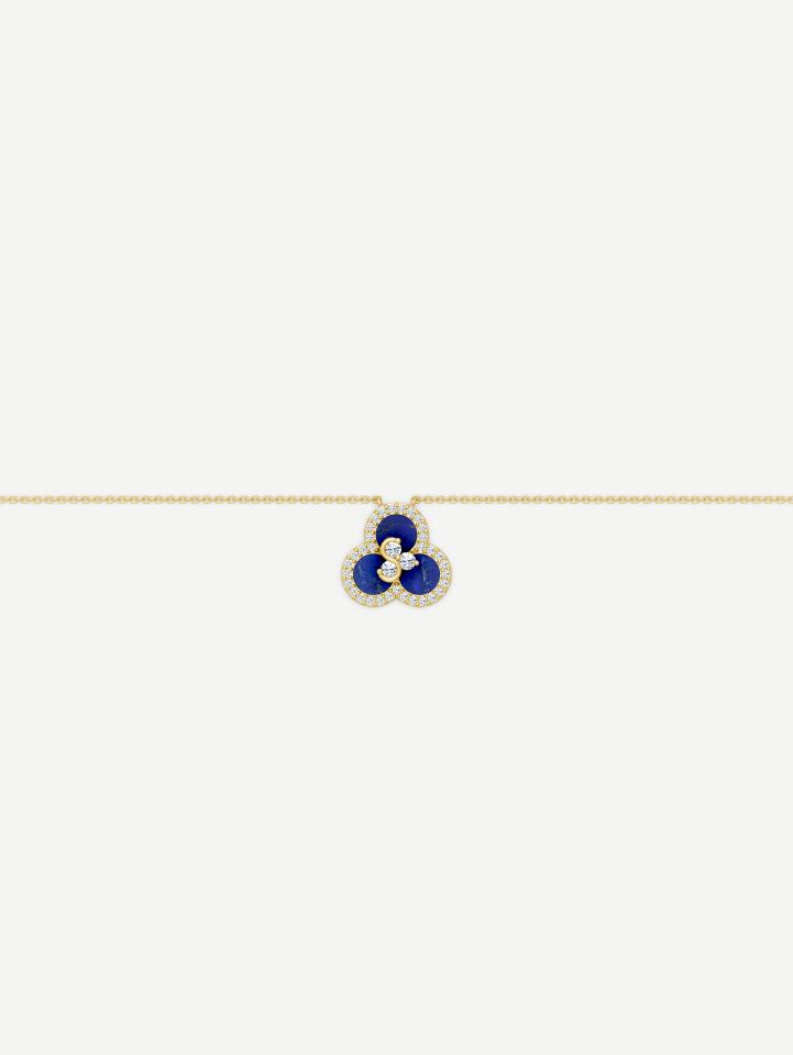 Triad Lapis Lazuli and Diamond Pendant | MARRY ME by Ribas