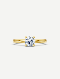 Yellow Gold Diamond Ring MOT073363 from 0.70 ct | MARRY ME