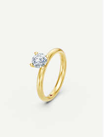 Yellow Gold Diamond Ring MOT073363 from 0.70 ct | MARRY ME