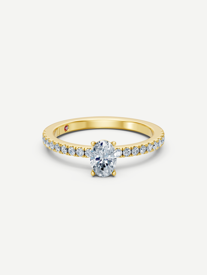 Yellow Gold Diamond Ring from 0.63 ct | MARRY ME by Ribas
