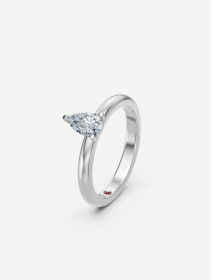 White Gold Diamond Ring 0.50 ct | MARRY ME by Ribas