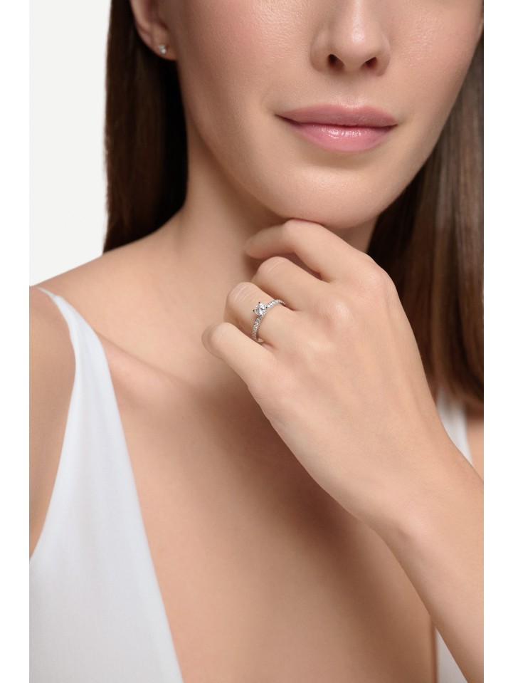 White Gold Diamond Ring from 0.37 ct | MARRY ME by Ribas