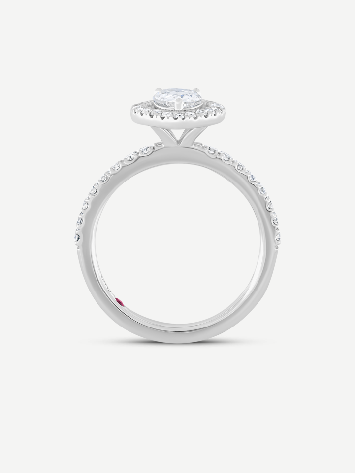 White Gold Diamond Ring from 0.85 ct | MARRY ME by Ribas