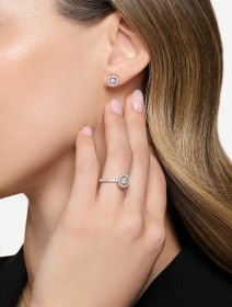 Geltono aukso žiedas su deimantais nuo 0,49 ct | MARRY ME