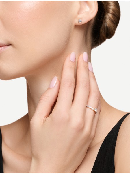 Diamond Earrings – Yellow Gold