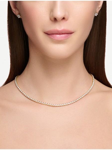 Diamond Collier Necklace – Yellow Gold