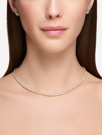 Auskarai su deimantais – Geltonas