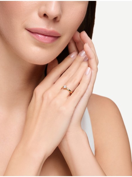 Diamond Ring – Yellow Gold
