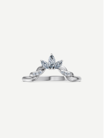 White Gold Diamond Ring 0.32 ct | MARRY ME by Ribas