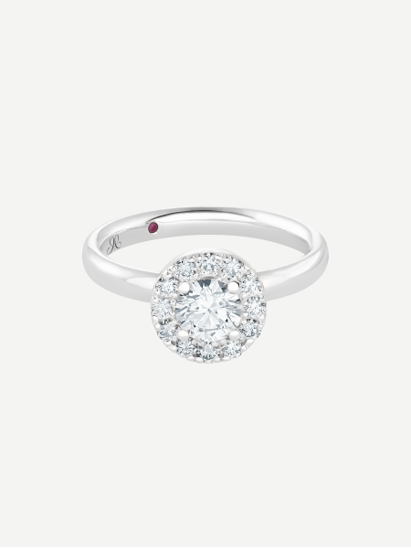 Diamond Ring – White Gold