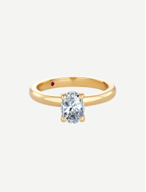Yellow Gold Diamond Ring MOT124416 from 0.70 ct | MARRY ME