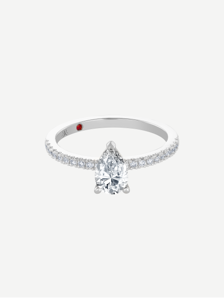 Diamond Ring – White Gold