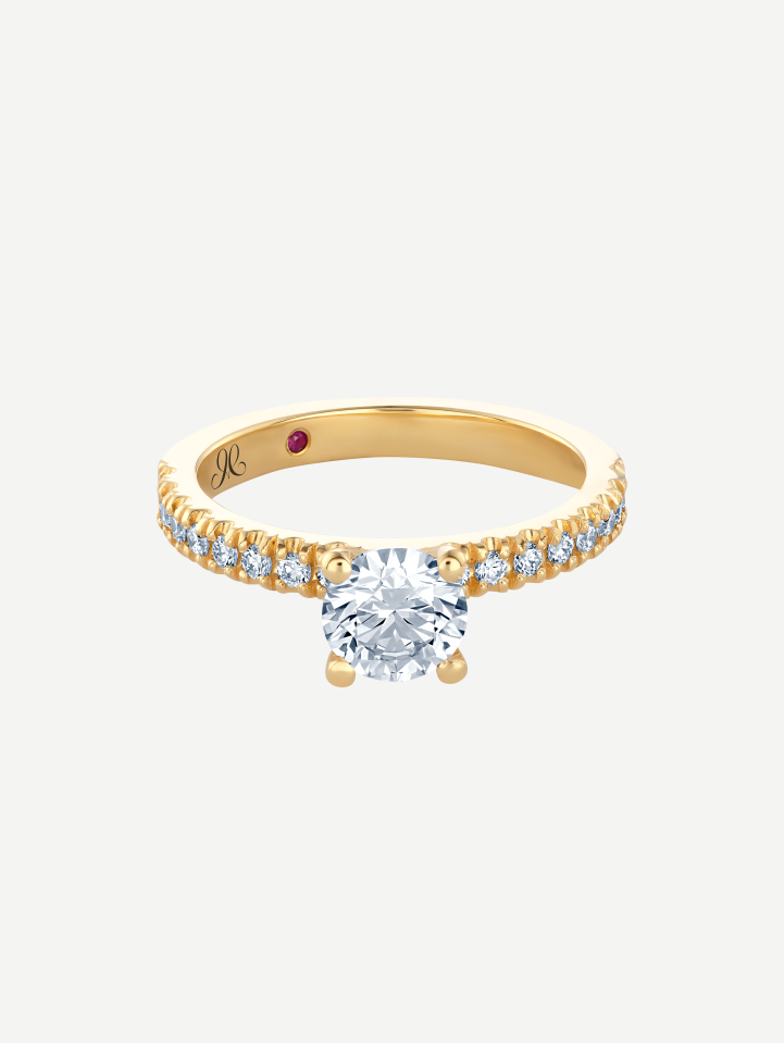 Yellow Gold Diamond Ring from 0.95 ct | MARRY ME by Ribas
