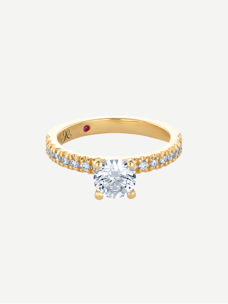 Diamond Ring – Yellow Gold