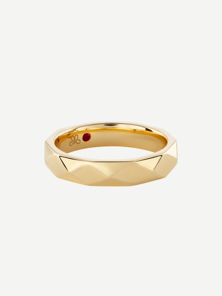 Signature Yellow Gold Wedding Ring | MARRY ME by Ribas