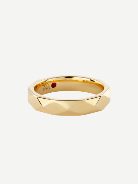 Signature Wedding Ring – Yellow Gold