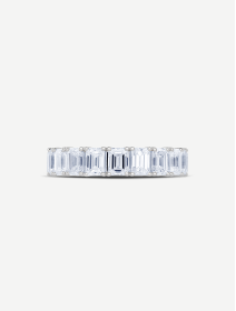Balto aukso žiedas su deimantais nuo 5,12 ct | MARRY ME