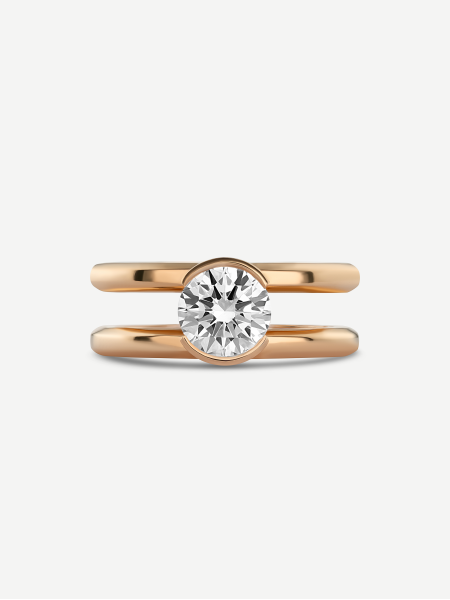 Diamond Ring – Rose Gold