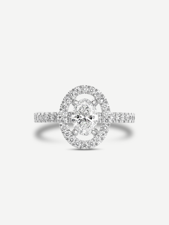 White Gold Diamond Ring from 0.86 ct | MARRY ME by Ribas