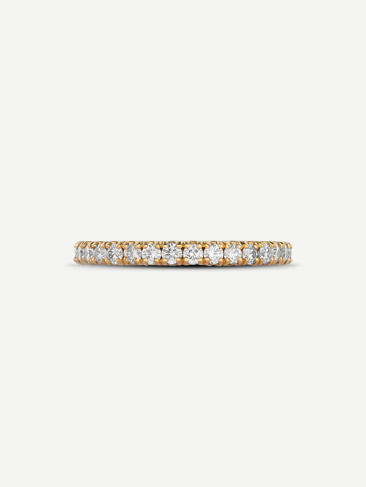 Yellow Gold Diamond Ring MOT196550 from 0.71 ct | MARRY ME