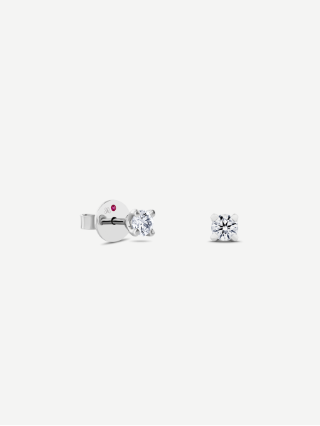 Diamond Earrings – White Gold