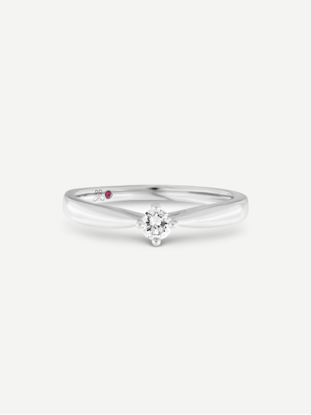 Diamond Ring – White Gold