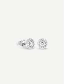 White Gold Diamond Earrings MOT048972 from 0.30 ct