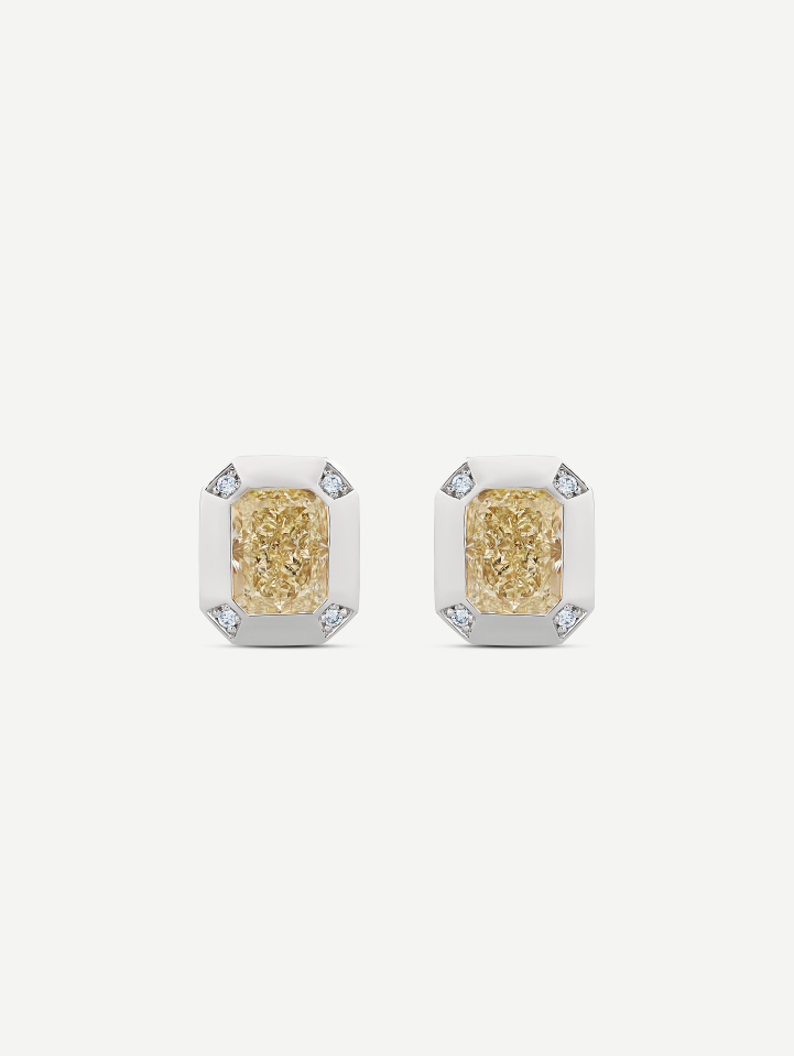 White Gold Diamond Earrings 3.08 ct | MARRY ME by Ribas