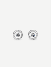 White Gold Diamond Earrings 1.27 ct | MARRY ME by Ribas