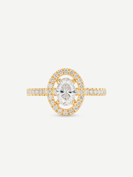 Diamond Ring – Yellow Gold