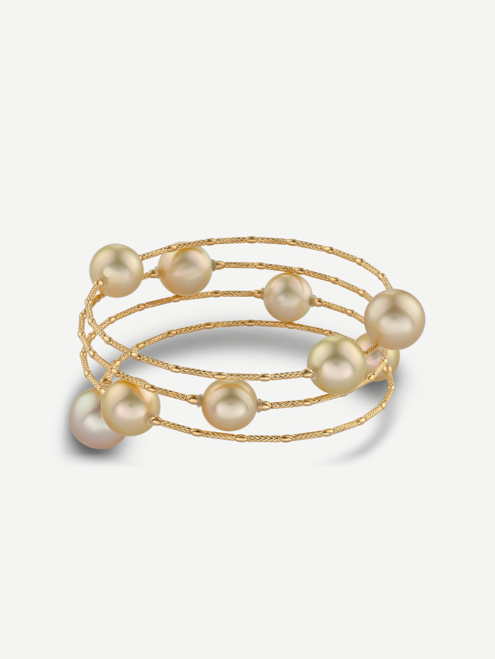 Yellow Gold South Sea Pearl Bracelet | MARRY ME by Ribas