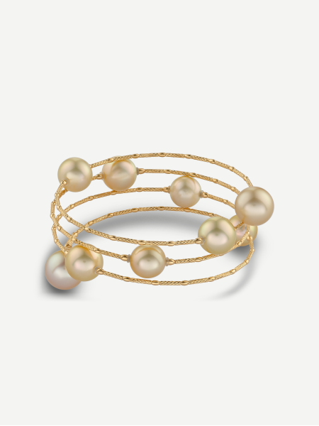 South Sea Pearl Bracelet – Yellow Gold