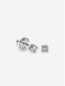 White Gold Diamond Earrings from 0.19 ct | MARRY ME by Ribas