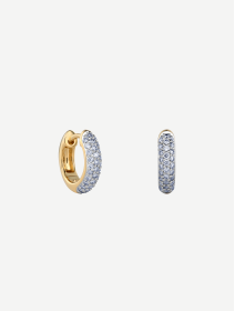 Yellow Gold Diamond Earrings MOT048842 from 0.39 ct