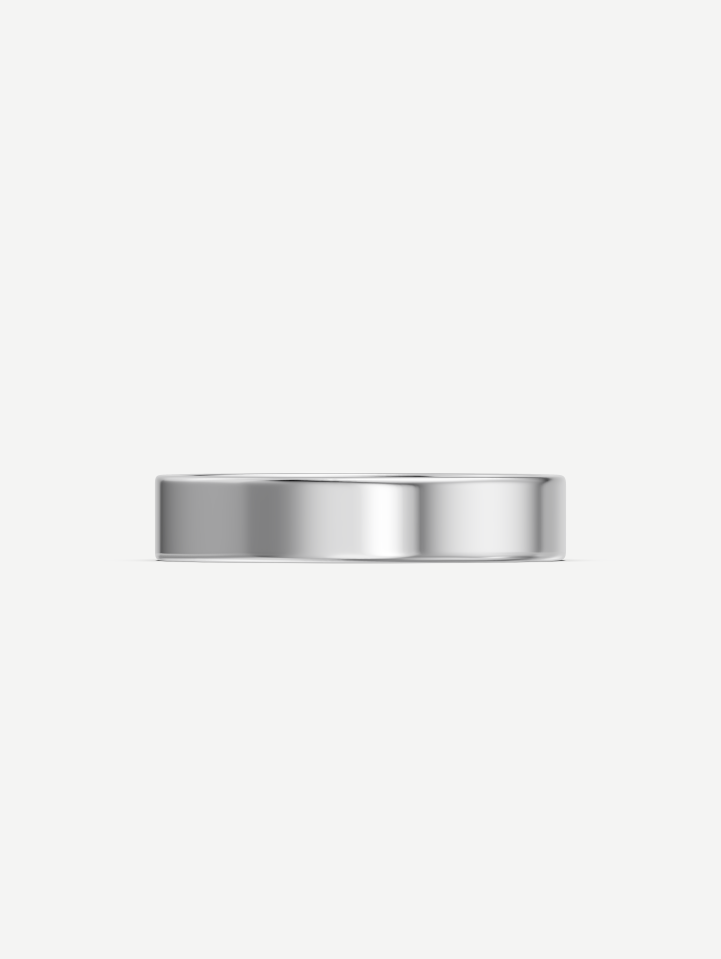 White Gold Wedding Ring MOT050654 | MARRY ME by Ribas