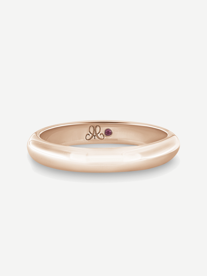 Rose Gold Wedding Ring MOT050685 | MARRY ME by Ribas
