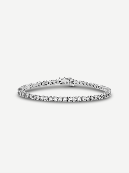 Diamond Tennis Bracelet – White Gold