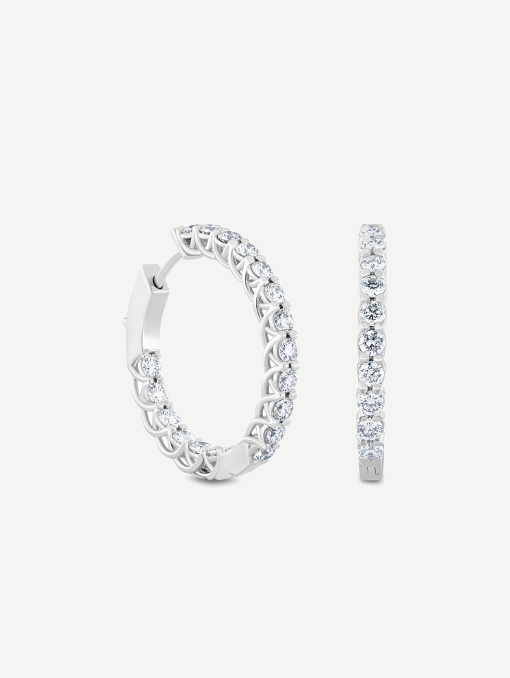 White Gold Diamond Earrings from 1.92 ct | MARRY ME by Ribas