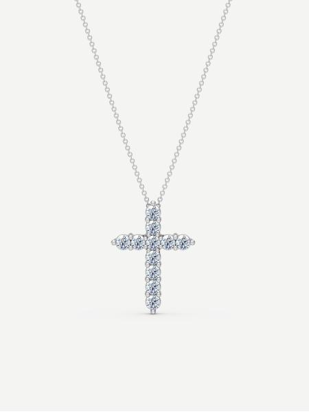Diamond Pendant – White Gold