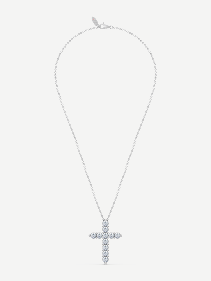 Balto aukso pakabukas su deimantais nuo 1,53 ct | MARRY ME