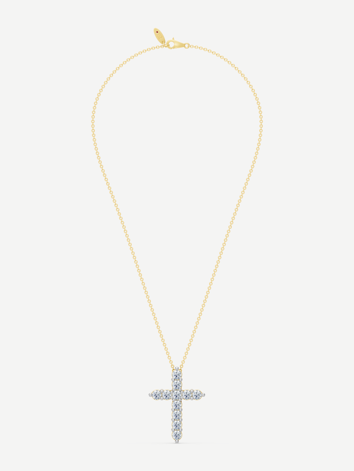 Geltono aukso pakabukas su deimantais nuo 1,54 ct | MARRY ME