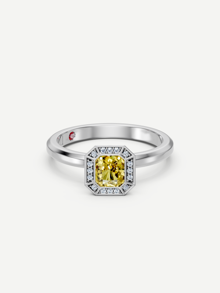 White Gold Diamond Ring 0.68 ct | MARRY ME by Ribas