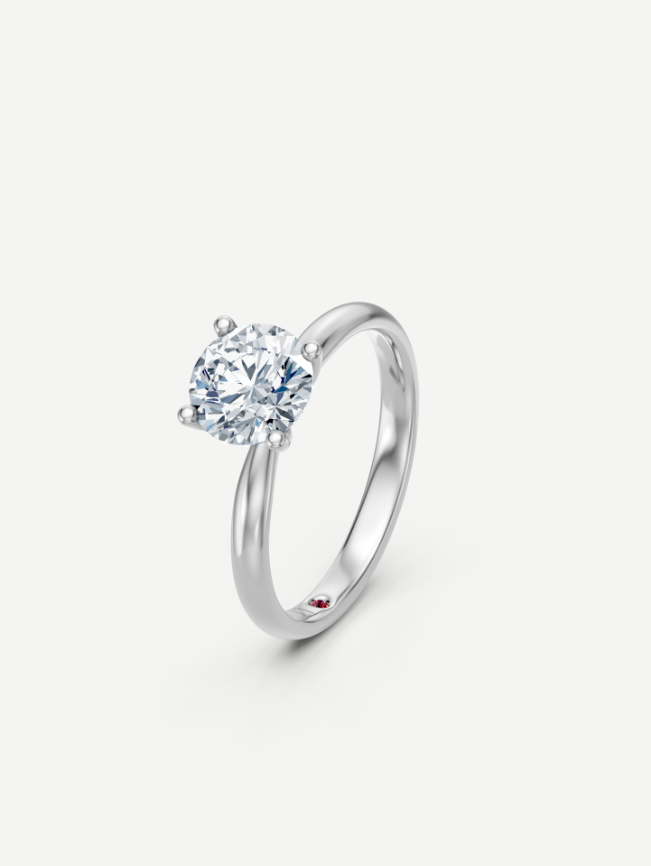 White Gold Diamond Ring from 1.08 ct | MARRY ME by Ribas