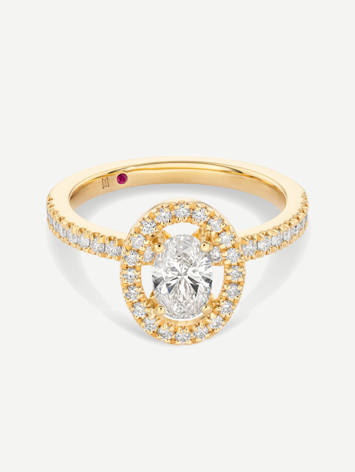 Rose Gold Diamond Ring 0.87 ct | MARRY ME by Ribas