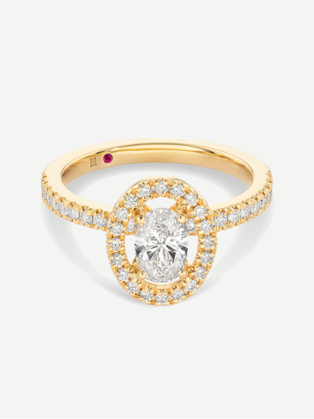 Diamond Ring – Rose Gold