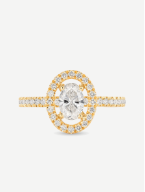 Rose Gold Diamond Ring 0.87 ct | MARRY ME by Ribas