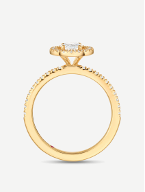 Rose Gold Diamond Ring 0.87 ct | MARRY ME by Ribas